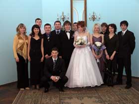  Свадьба Дмитрия и Екатерины 12.03.2005